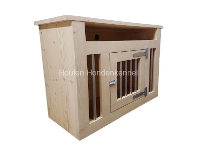 Houten-hondenbench-tv-meubel-1-deurs